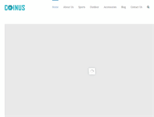 Tablet Screenshot of coinusintl.com